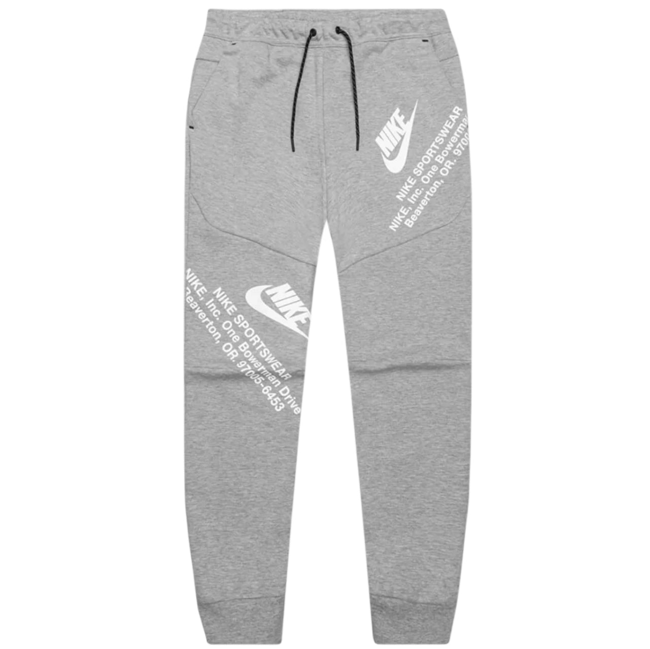 Одяг Nike Sportswear Tech Fleece Graphic Joggers Grey (DM6480-063