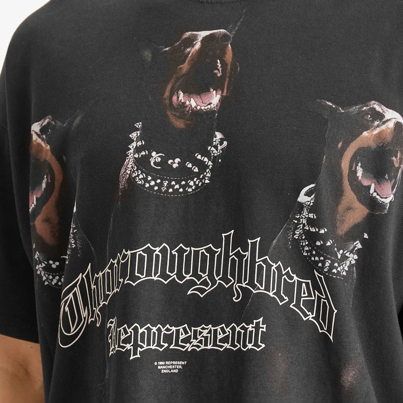 Represent Thoroughbred T-Shirt Vintage Black