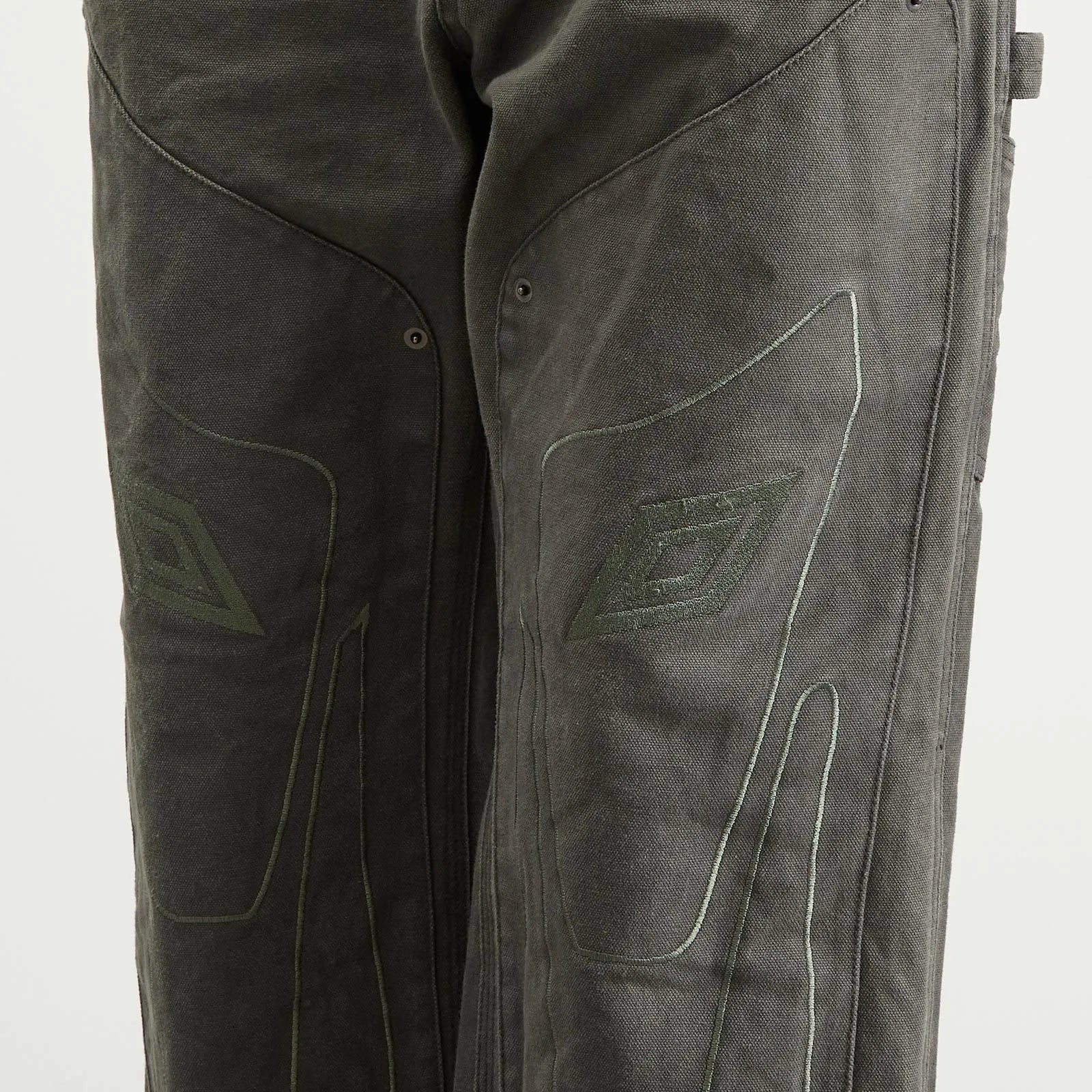 Umbro x Slam Jam Shinguard Canvas Pants Dark Olive