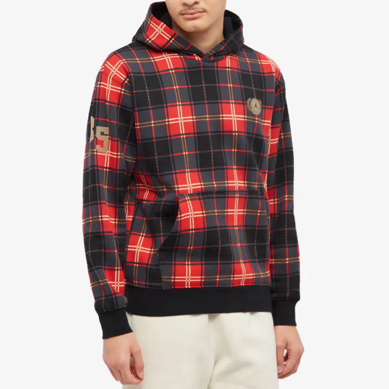 Air Jordan MJ Holiday Plaid Pullover Hoodie