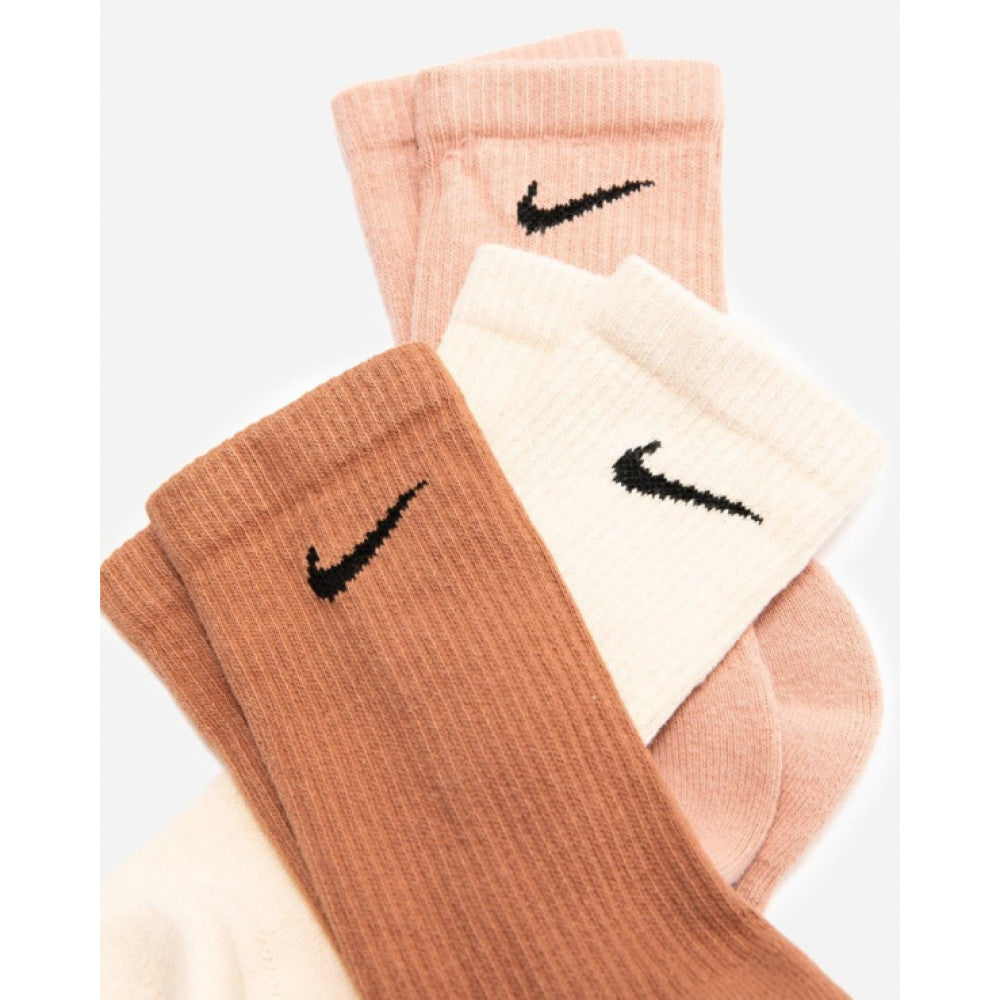 Nike Everyday Plus Cushioned Training Crew Sock 3-Pack Multi