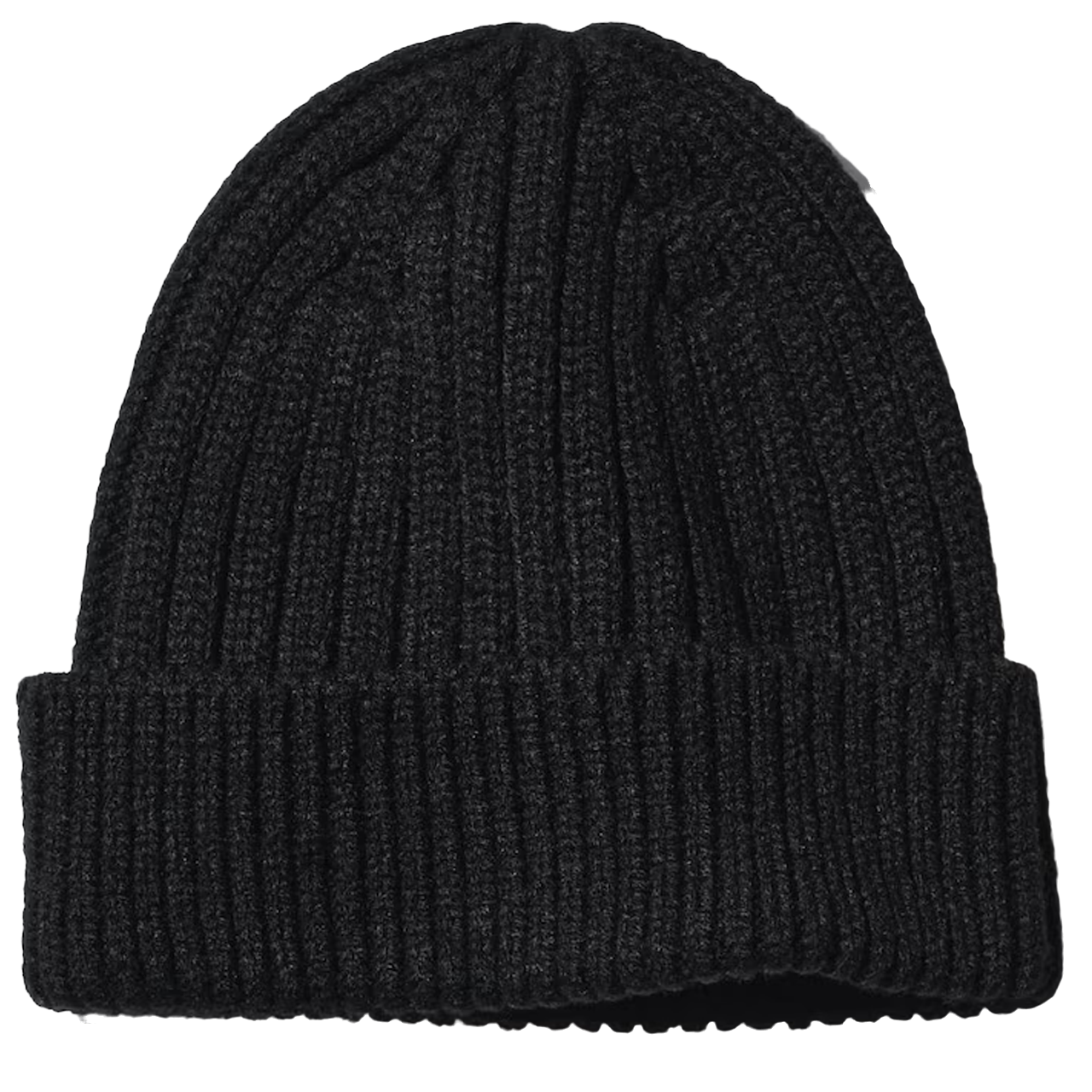 Uniqlo Heattech Ribbed Beanie Black