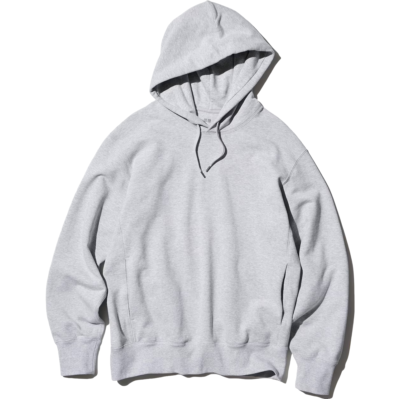 Uniqlo Sweat Pullover Long Sleeve Hoodie Grey