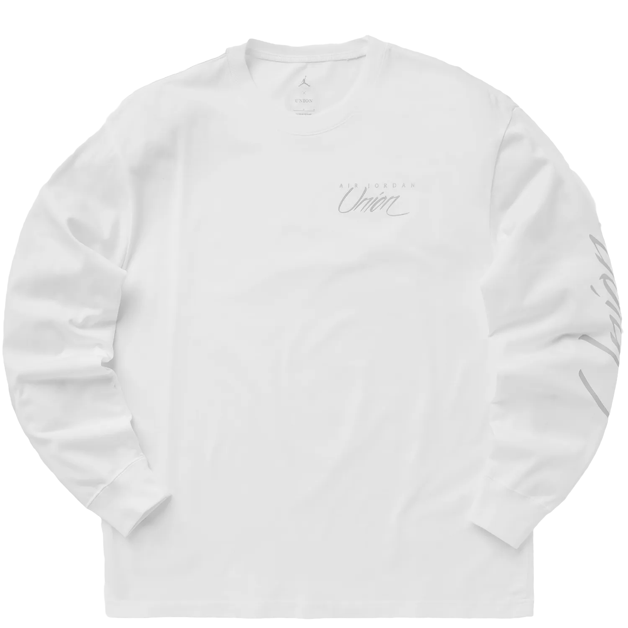 Jordan x Union MJ L/S Tee White/Grey Haze