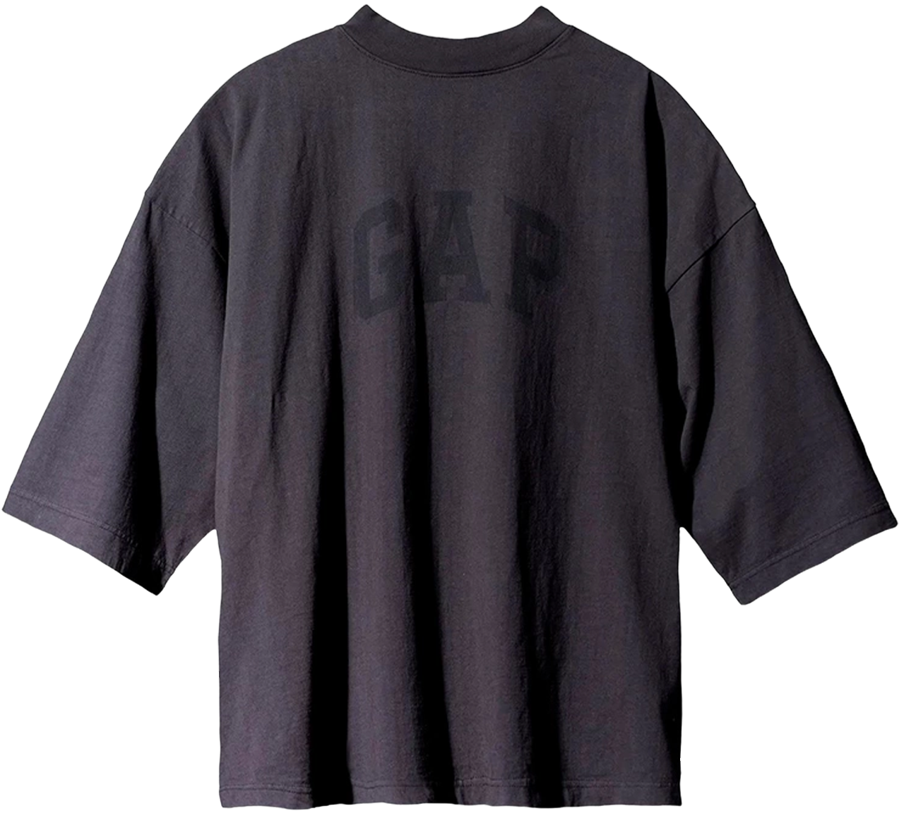 Yeezy Gap Engineered by Balenciaga Dove 3/4 Sleeve Tee Black