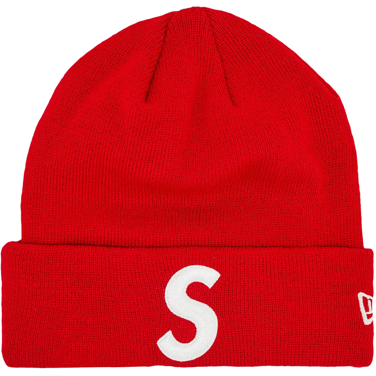 Supreme x New Era S Logo Beanie 'Red'