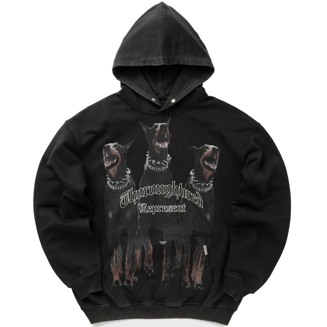 Represent Thoroughbred Hoodie Black