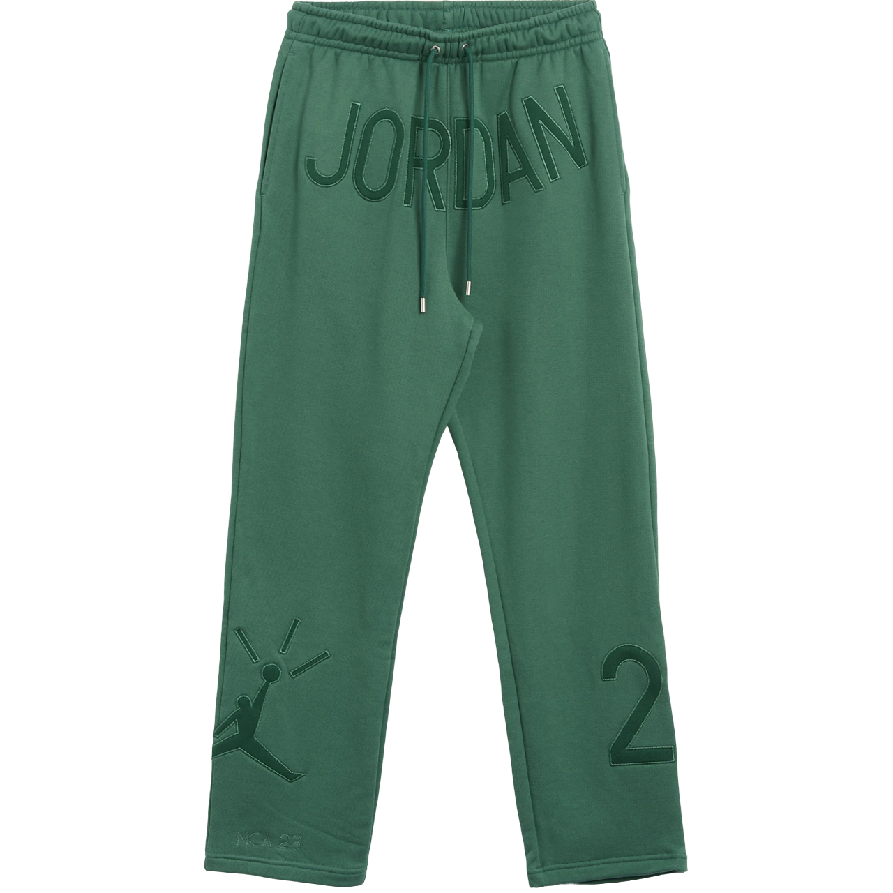 Jordan x Nina Chanel Abney Fleece Pants Green Stone