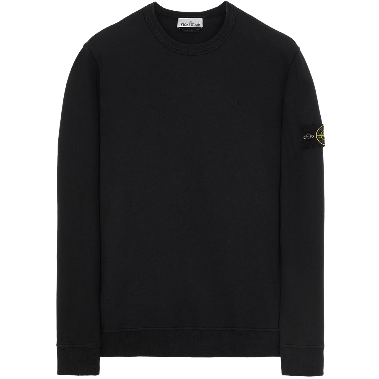 Stone Island Logo Sweatshirt Black