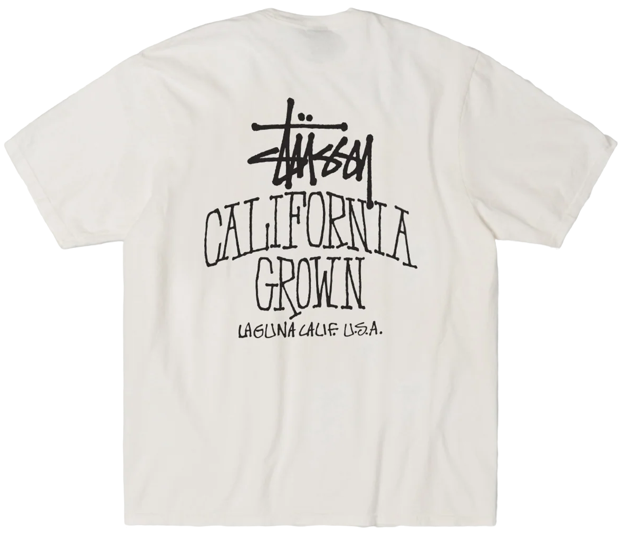 Stussy Cali Grown Tee Pigment Dyed Natural