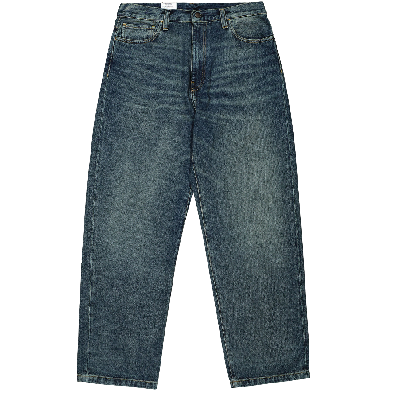 Carhartt WIP Landon Pant Blue Worn Used Wash
