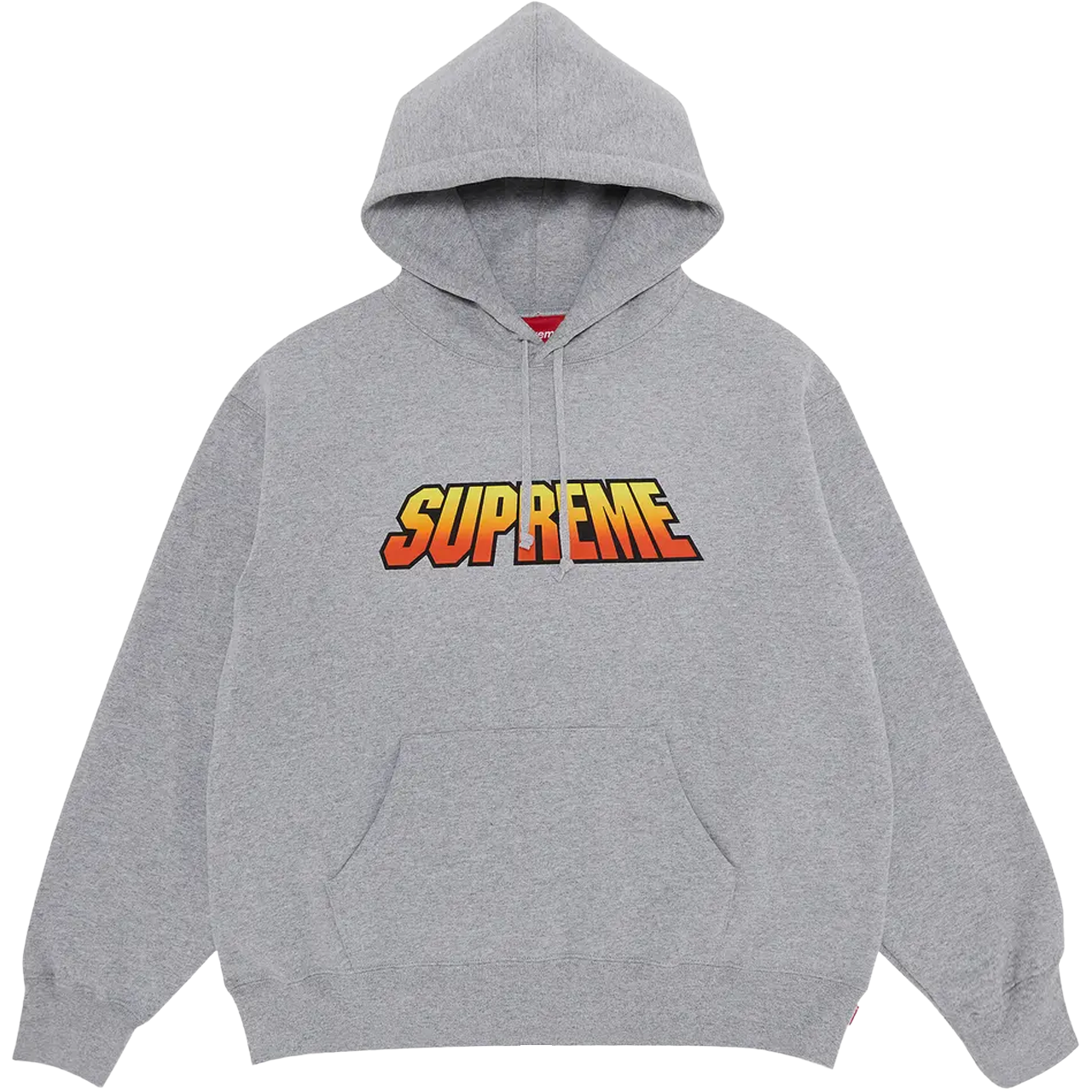 Supreme Gradient Hooded Sweatshirt 'Heather Grey'