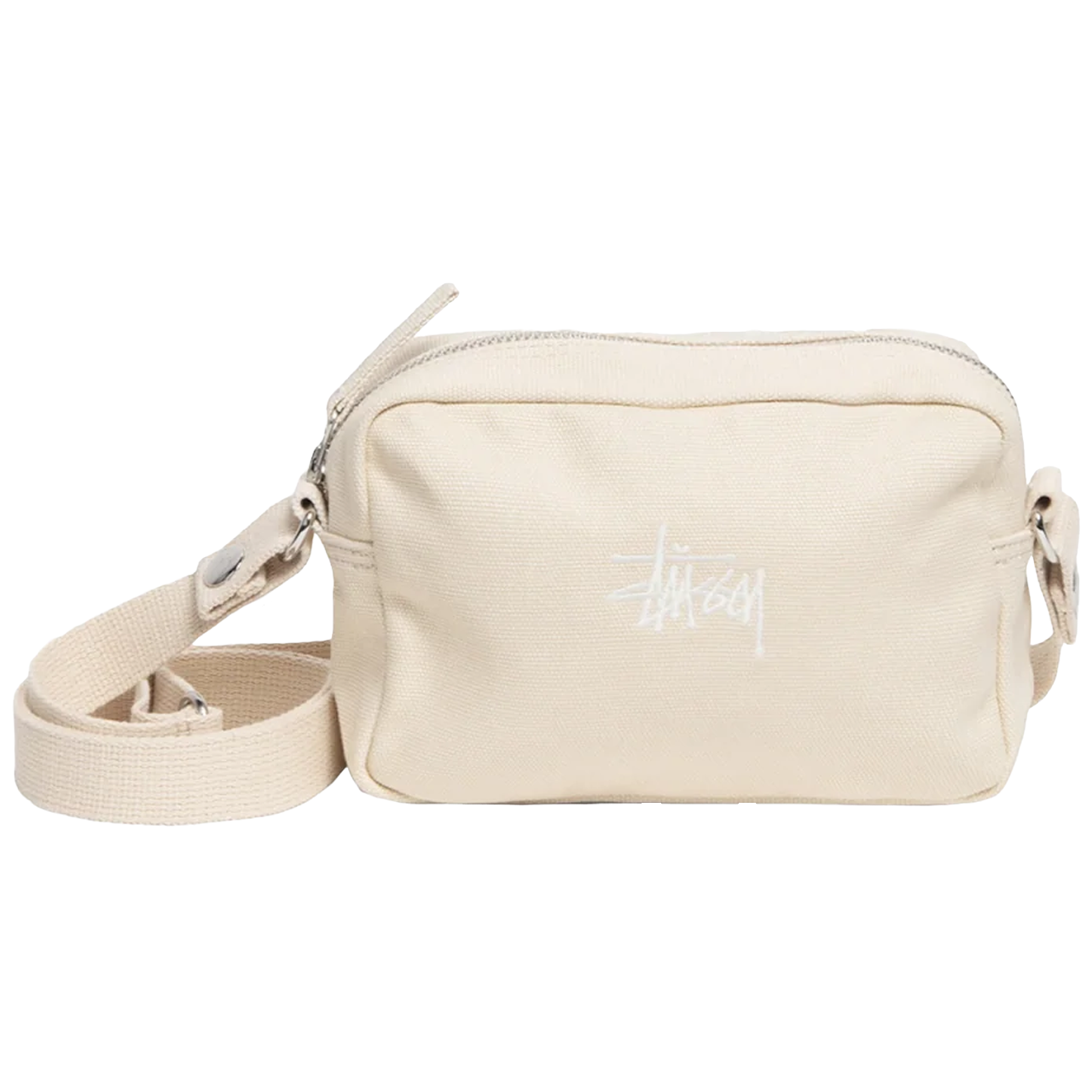 Stussy Canvas Side Pouch Natural