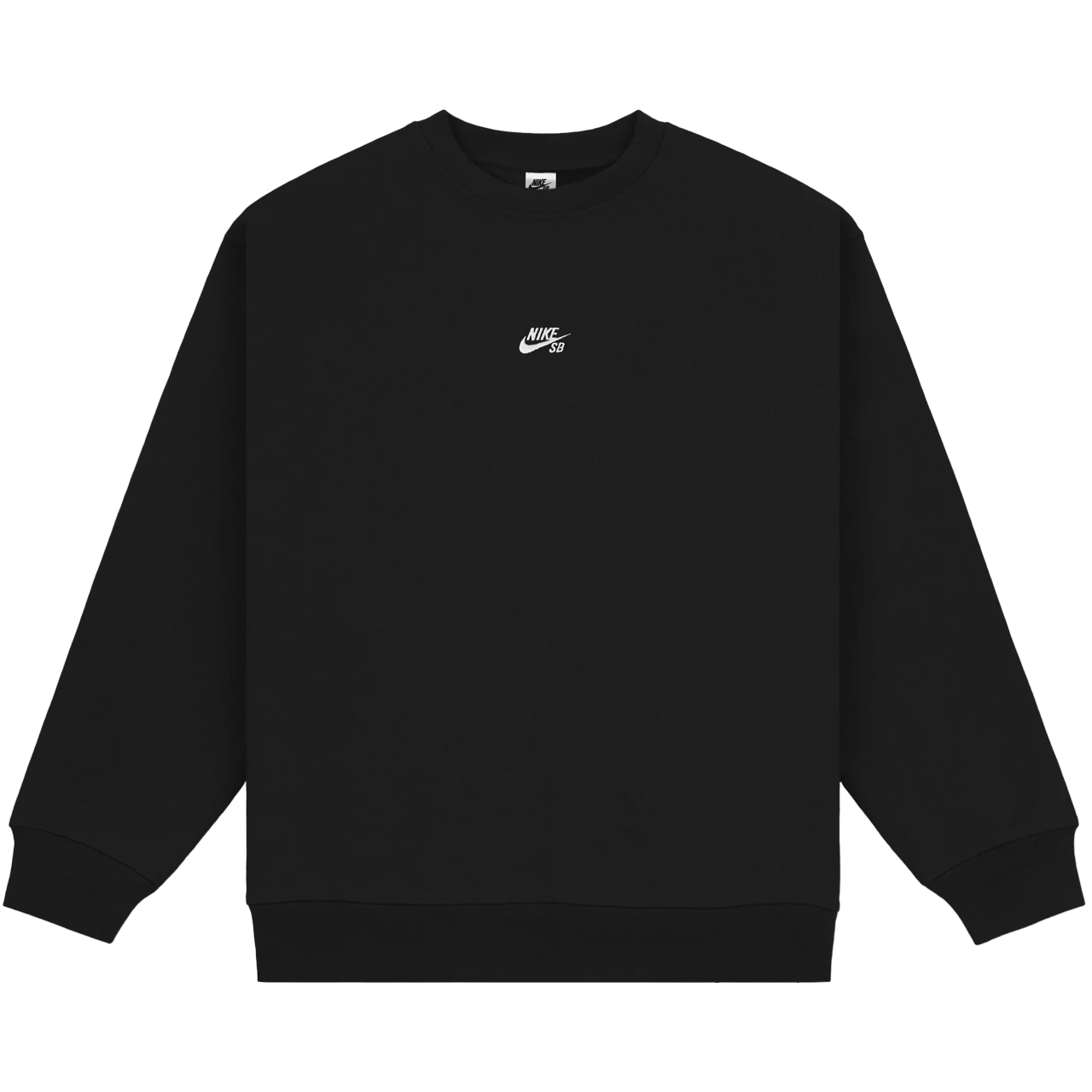 Nike SB Essential Logo Crew Sweatshirt Black