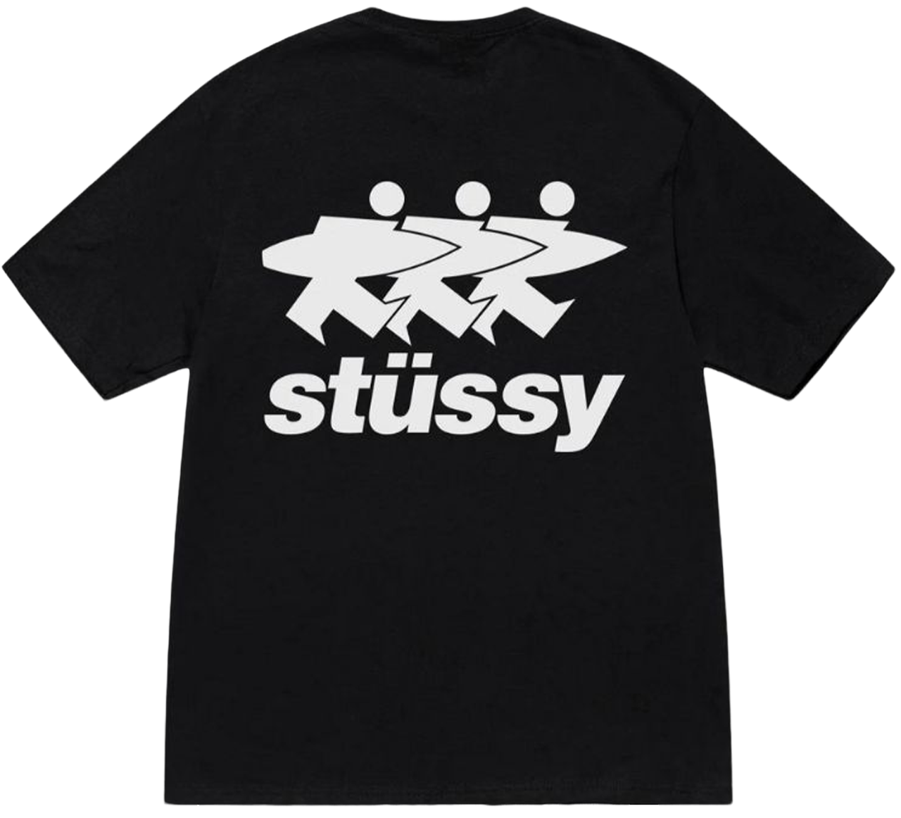 Stussy Surfwalk Tee Black