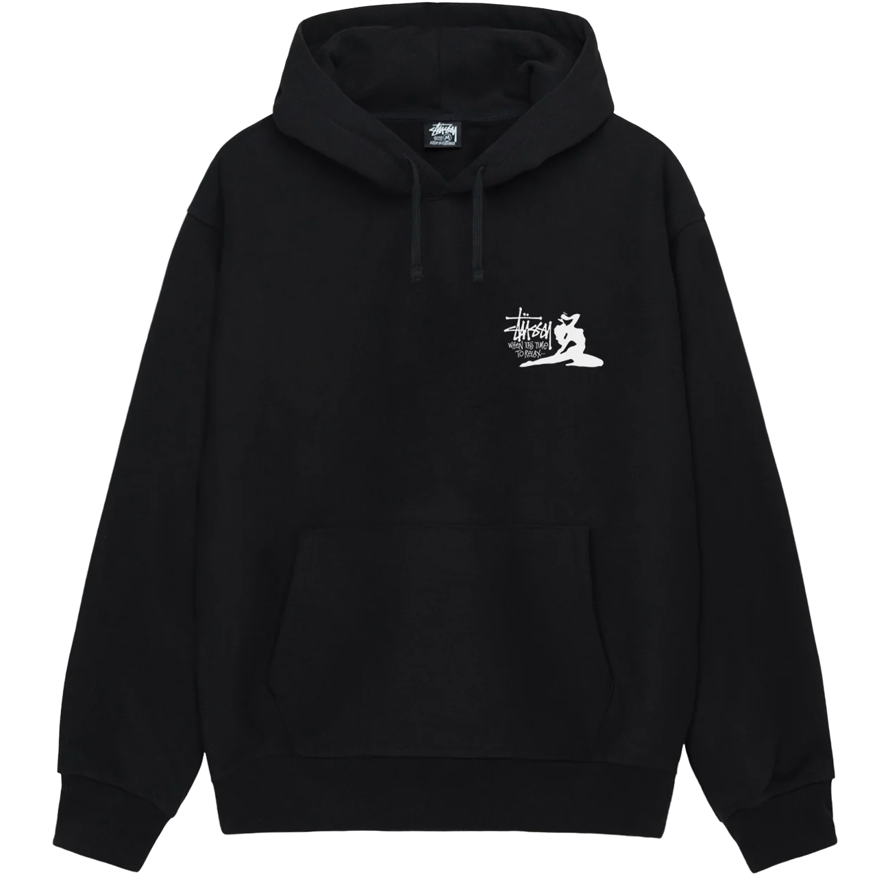 Stussy Relax Hoodie Black