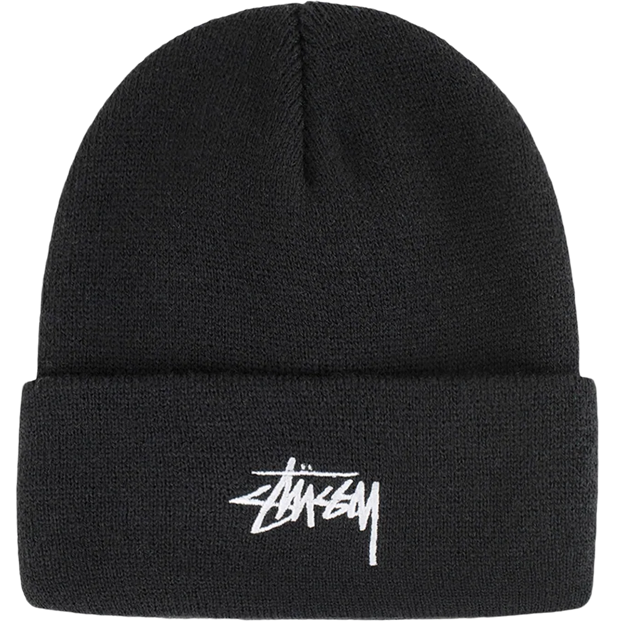 Stussy Cuff Beanie Stock Black