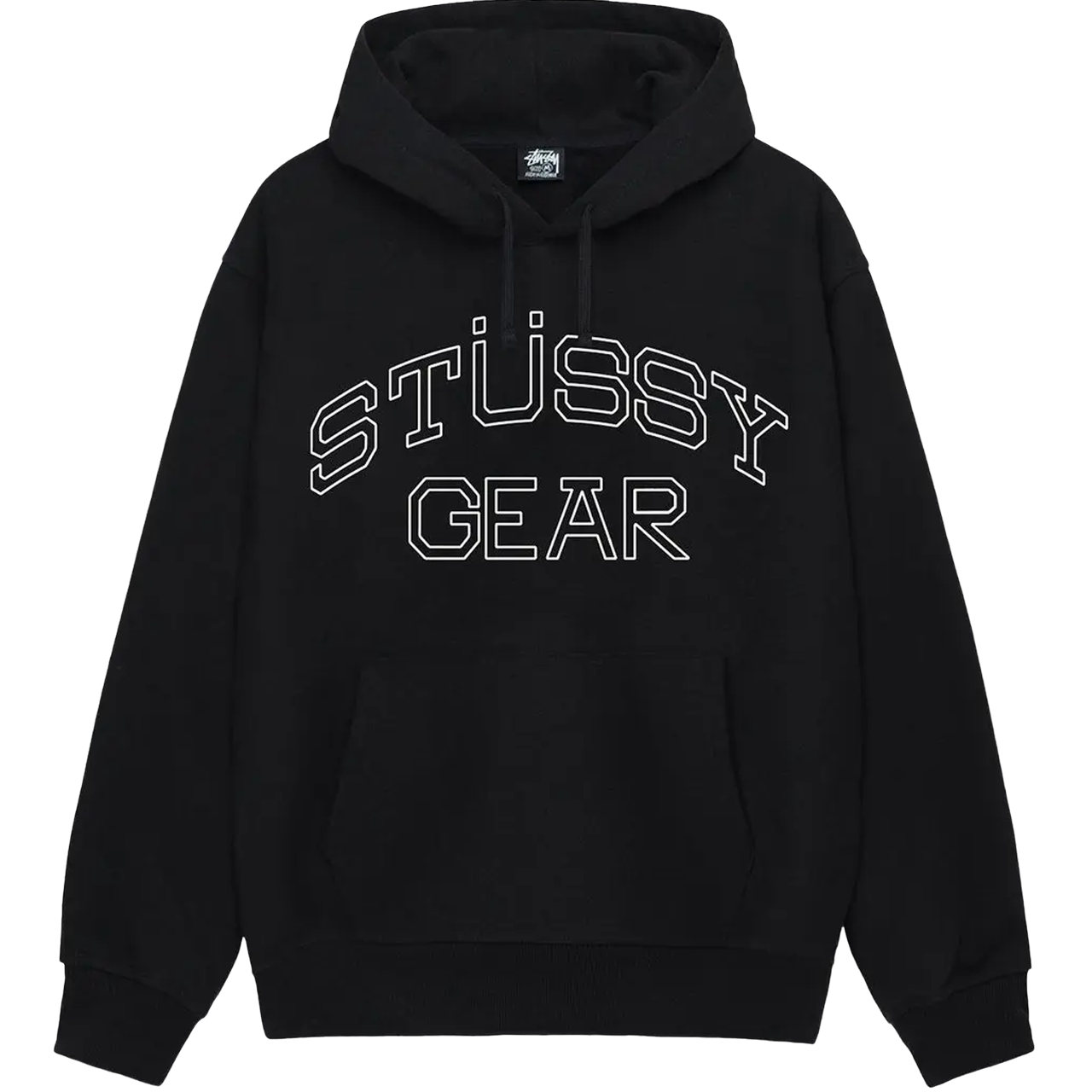 Stussy Gear Hoodie 'Black'