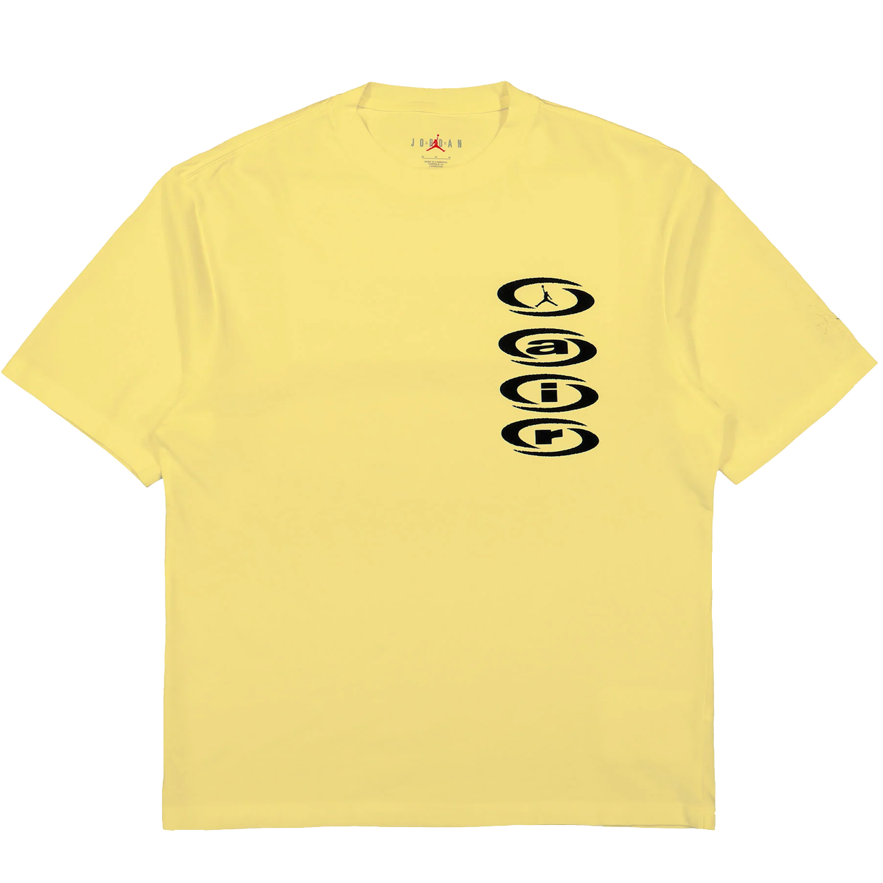 Air Jordan x Travis Scott Air Men's T-Shirt Yellow