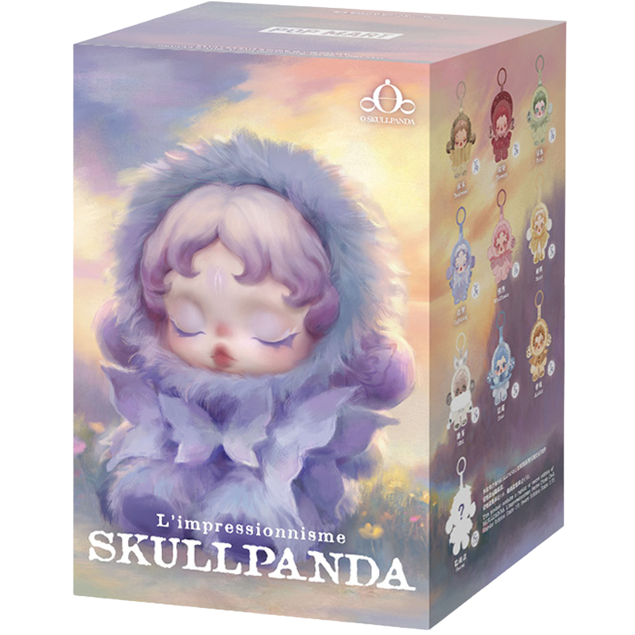 Pop Mart SKULL PANDA L'impressionnisme Series Plush Doll