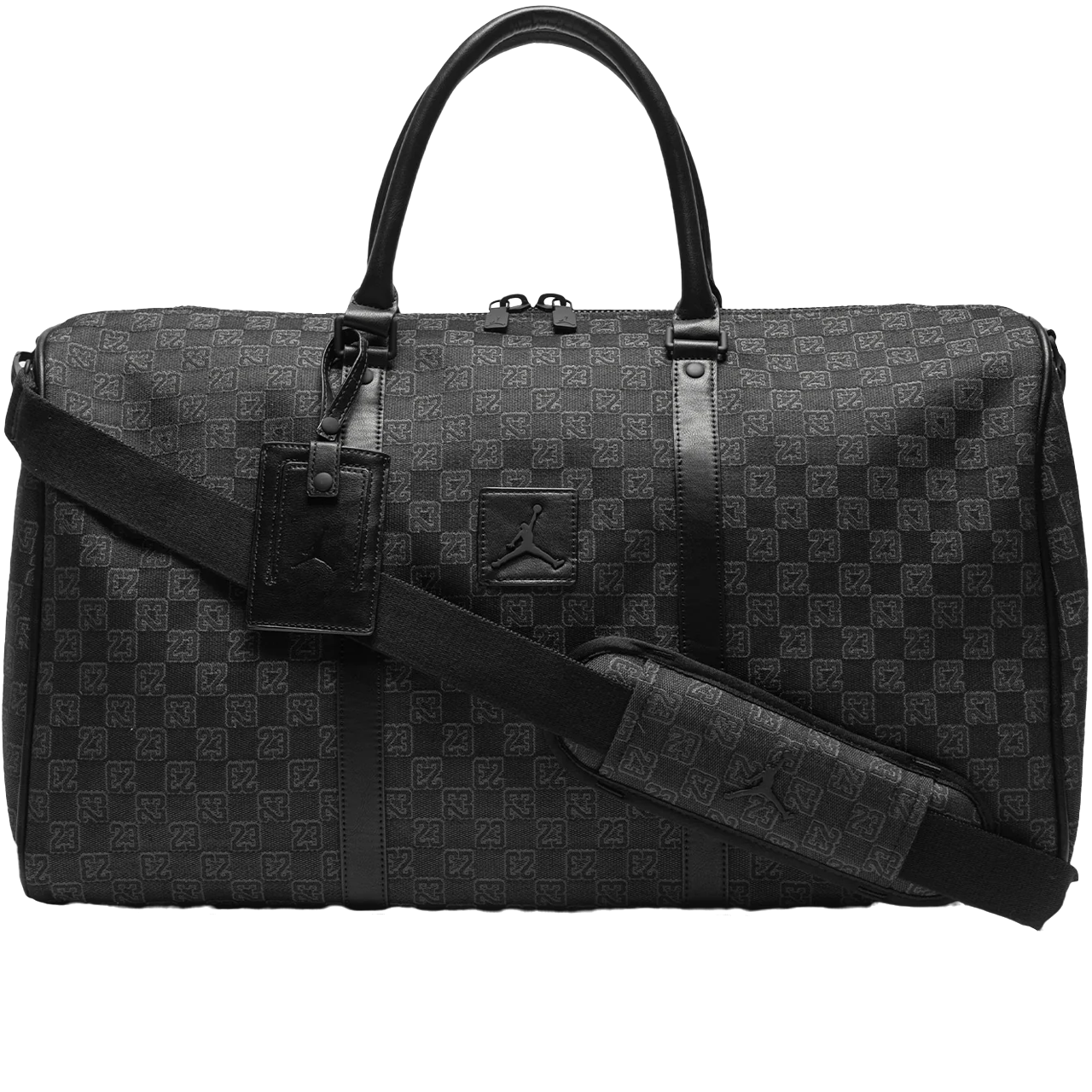 Jordan Monogram Duffle Bag (40L) Black Cat