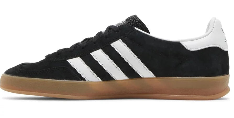 Adidas Gazelle Black White Gum