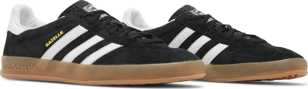 Adidas Gazelle Black White Gum