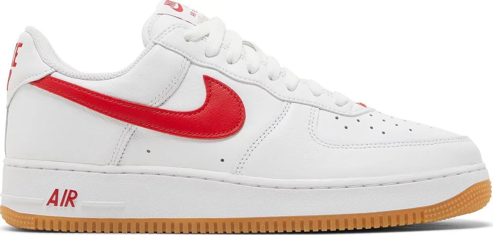 Nike Air Force 1 Low Color of the Month White University Red