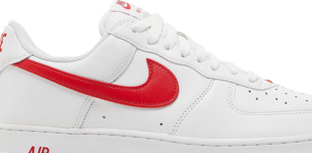 Nike Air Force 1 Low Color of the Month White University Red