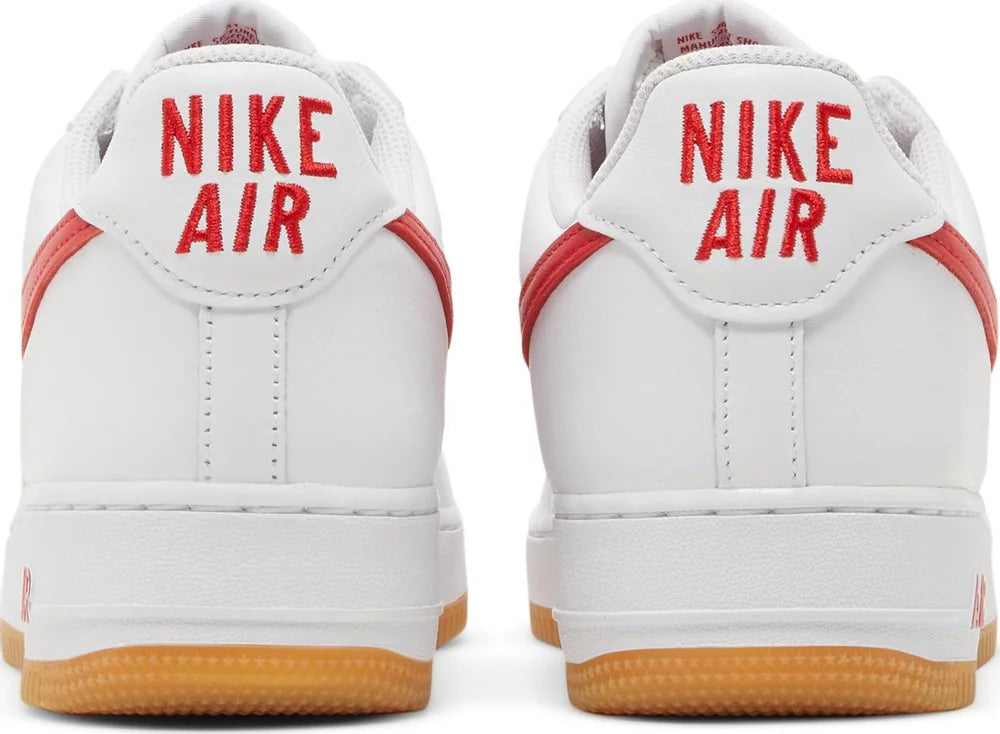 Nike Air Force 1 Low Color of the Month White University Red