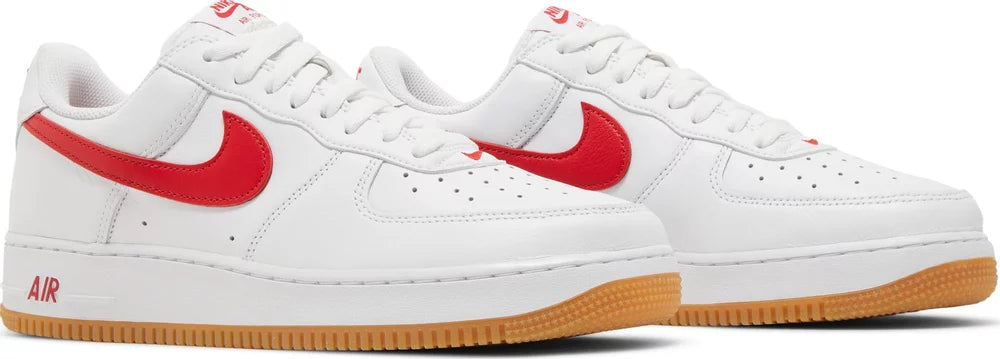 Nike Air Force 1 Low Color of the Month White University Red