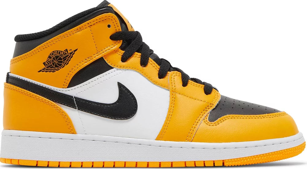 Air Jordan 1 Mid GS Reverse Yellow Toe