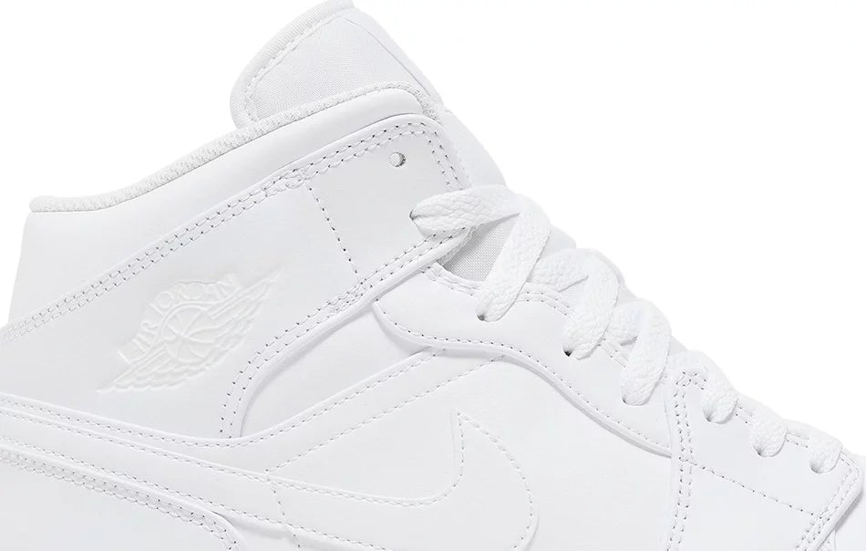 Air Jordan 1 Mid 'Triple White'