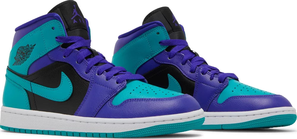 Air Jordan 1 Mid 'Black Grape' (W)