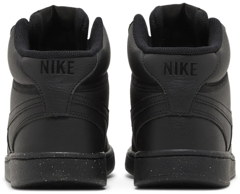 Nike Court Vision Mid Next Nature 'Triple Black'