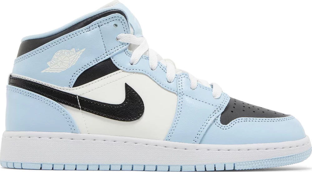 Air Jordan 1 Mid GS Ice Blue