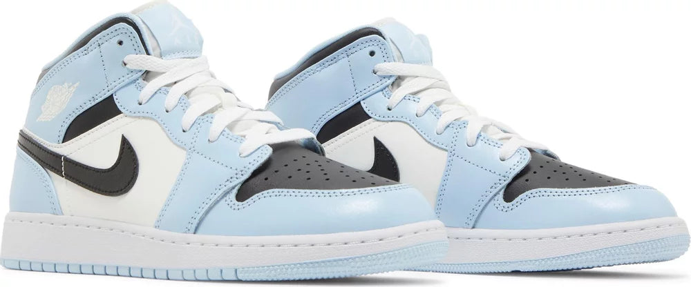 Air Jordan 1 Mid GS Ice Blue