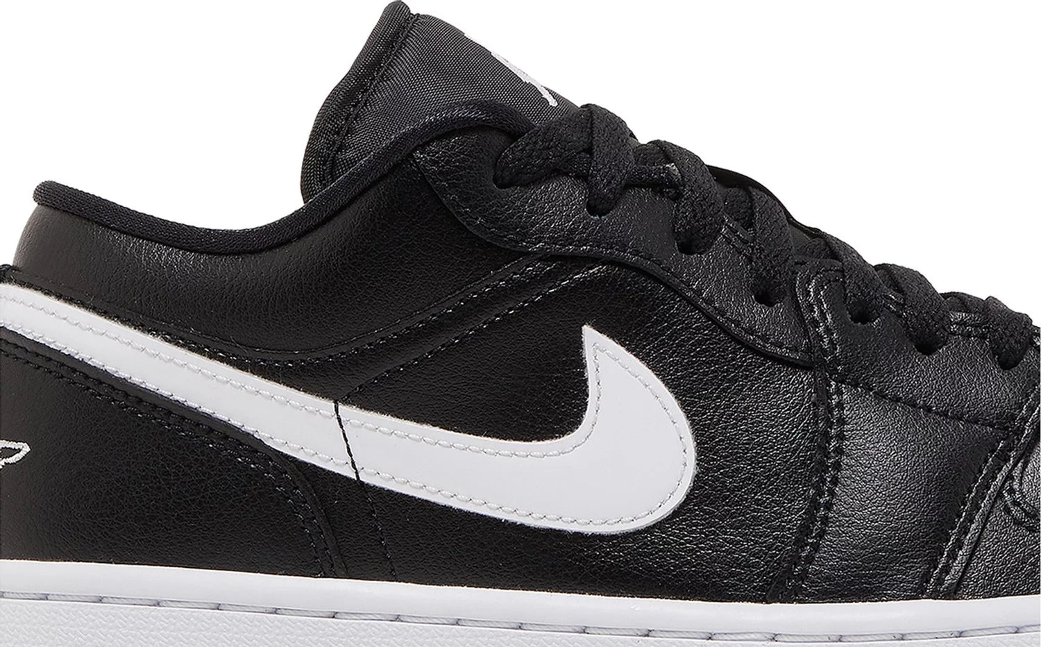 Air Jordan 1 Low Black White W