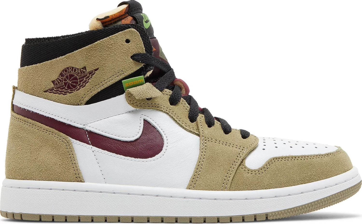 Air Jordan 1 Zoom Comfort 'Neutral Olive Cherrywood'