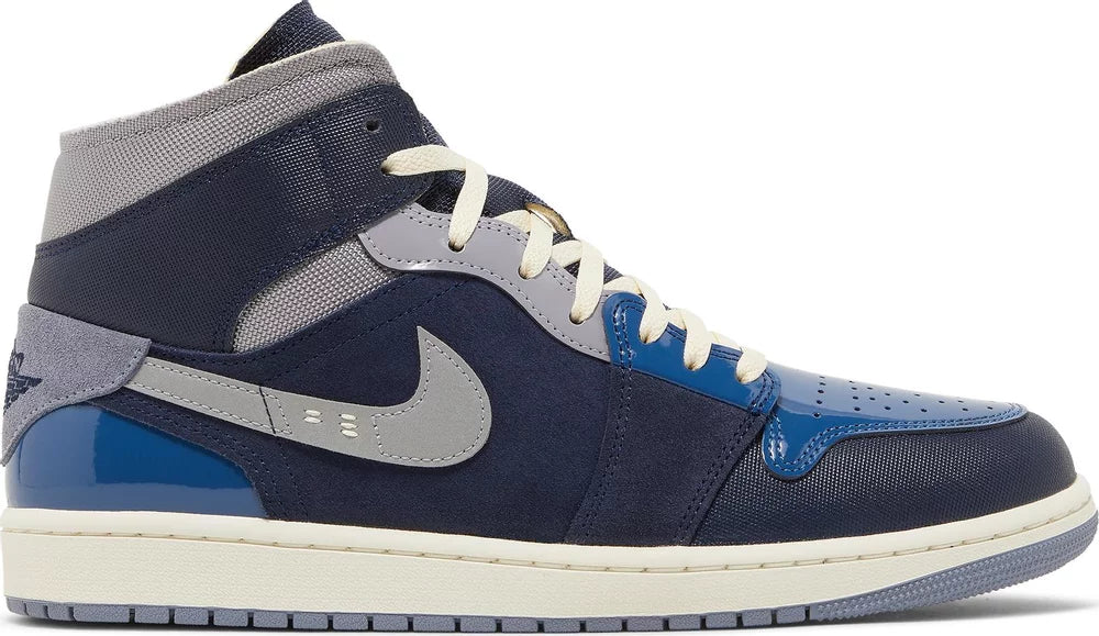 Air Jordan 1 Mid SE Craft Inside Out Obsidian