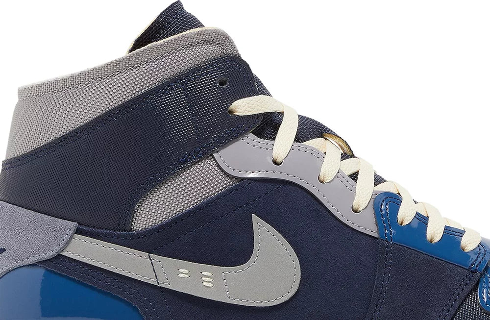 Air Jordan 1 Mid SE Craft Inside Out Obsidian