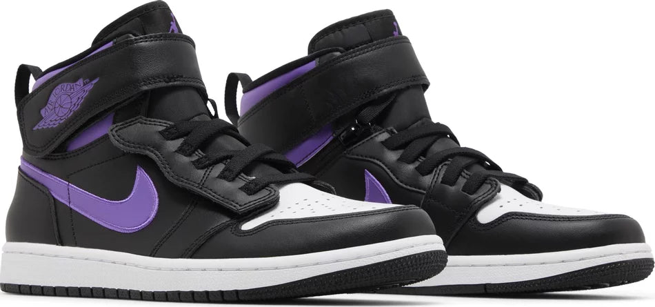 Air Jordan 1 High FlyEase Black Bright Violet