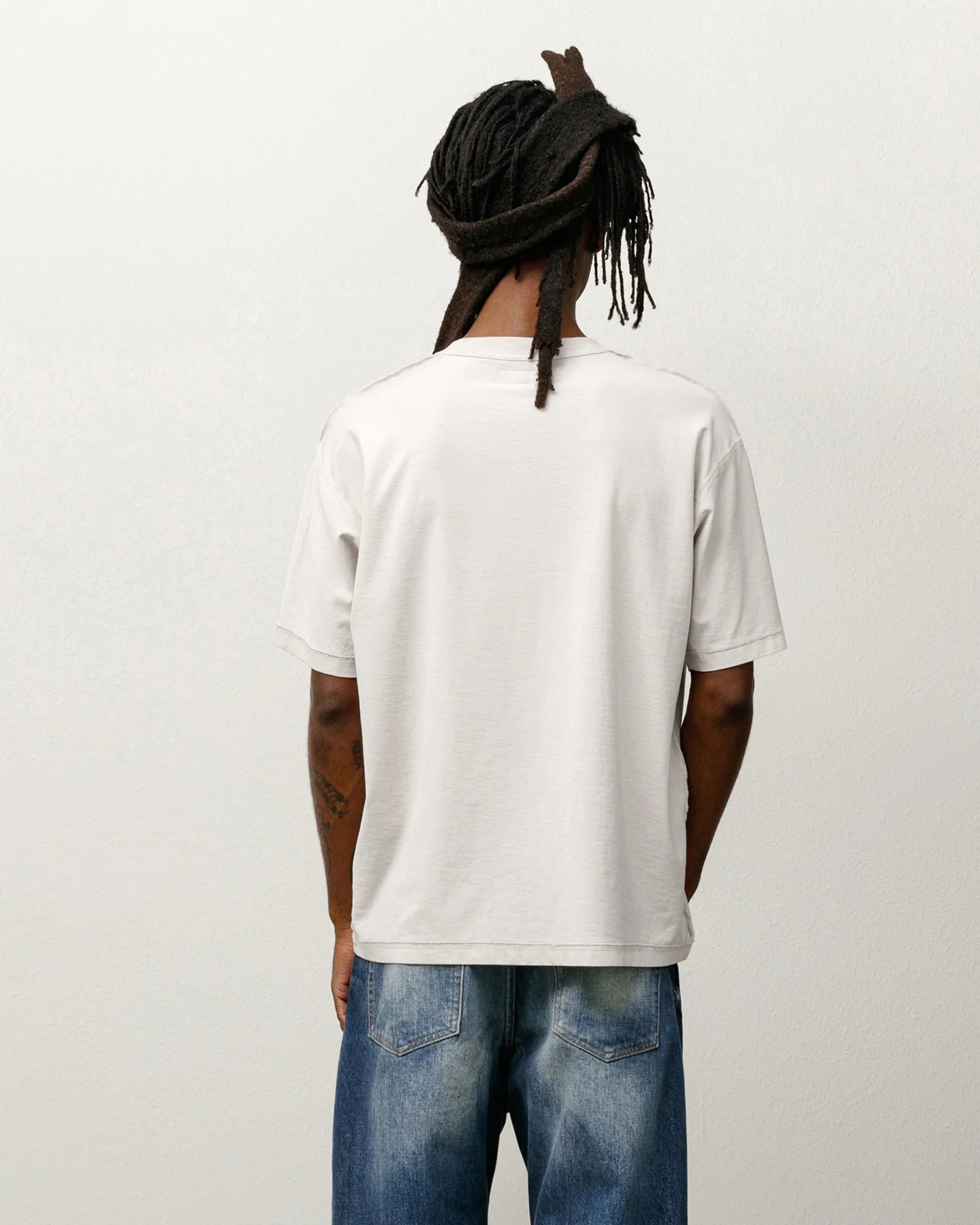 Stussy Lazy T-Shirt Bone White Unisex Women