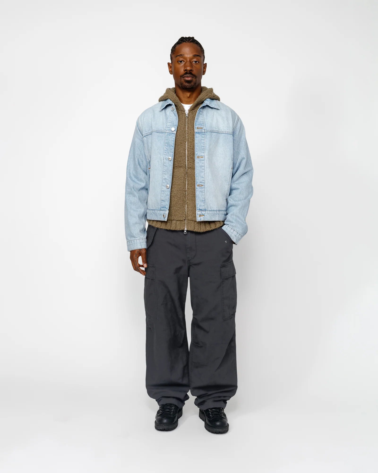 Stussy Military Cargo Pant Ripstop Black