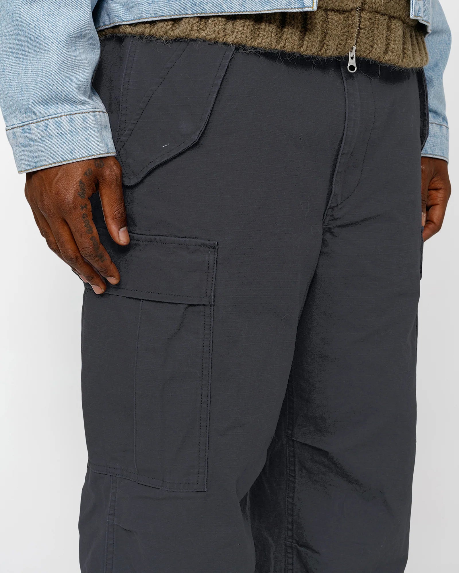 Stussy Military Cargo Pant Ripstop Black