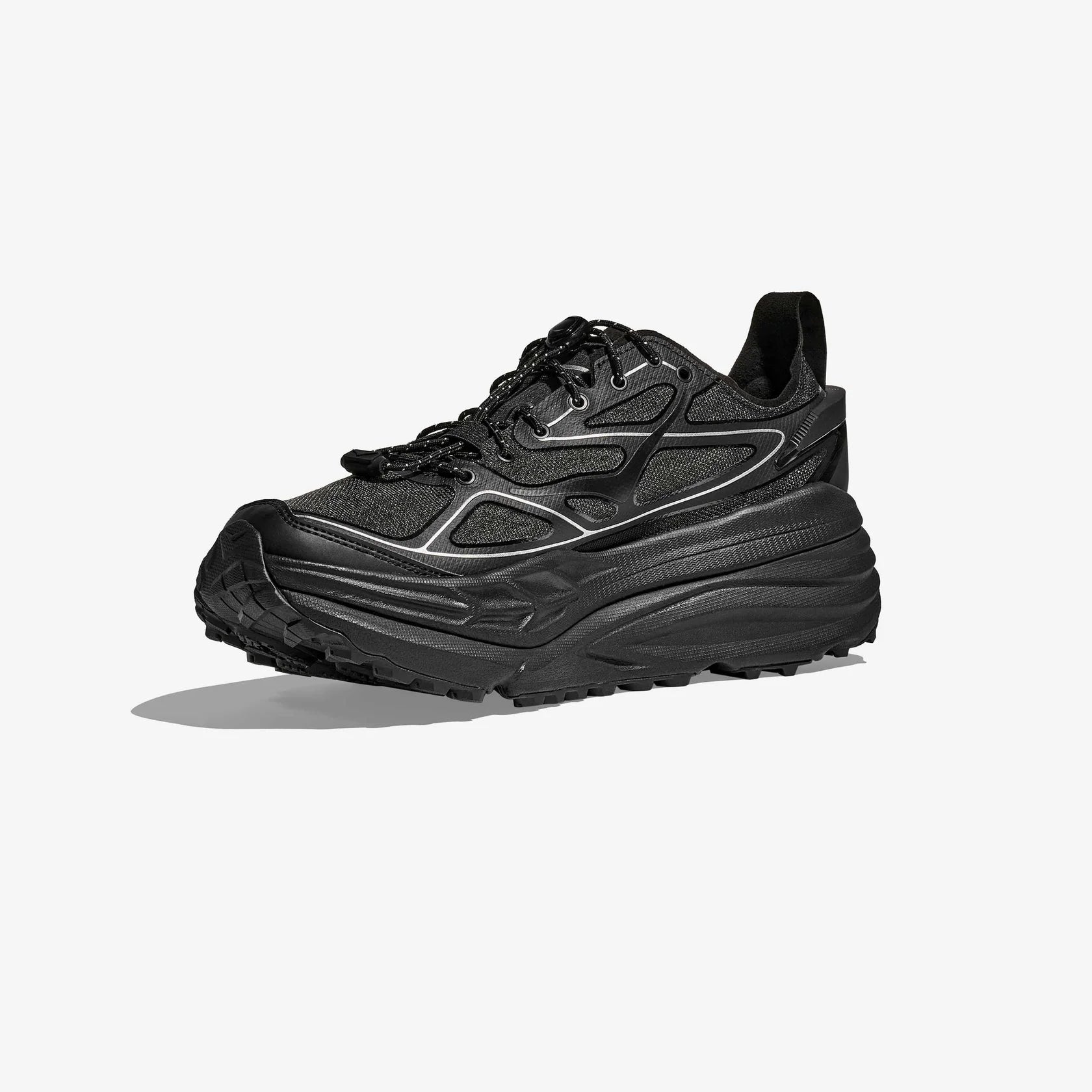 Hoka One One Stinson One7 Black Silver