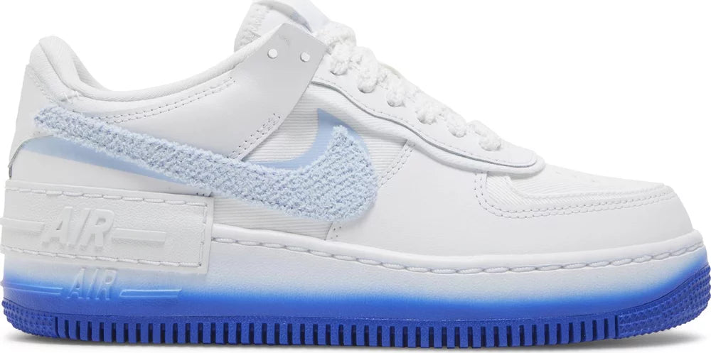 Nike Air Force 1 Low Shadow Chenille Swoosh Blue Tint W