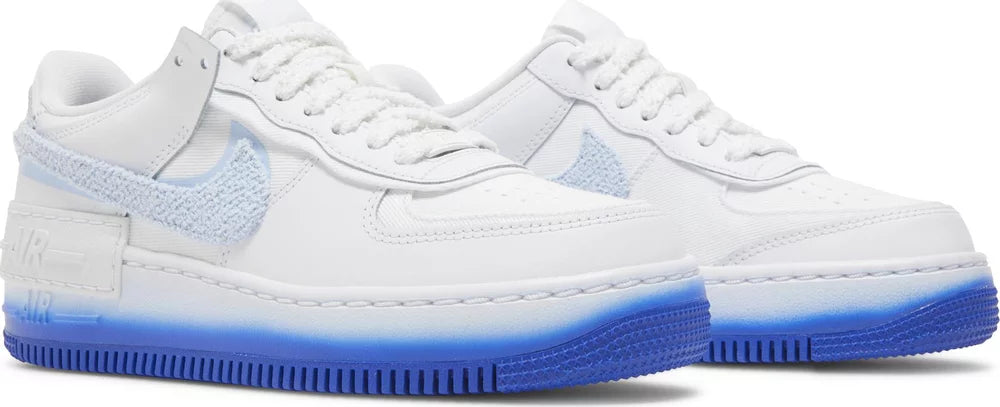 Nike Air Force 1 Low Shadow Chenille Swoosh Blue Tint W