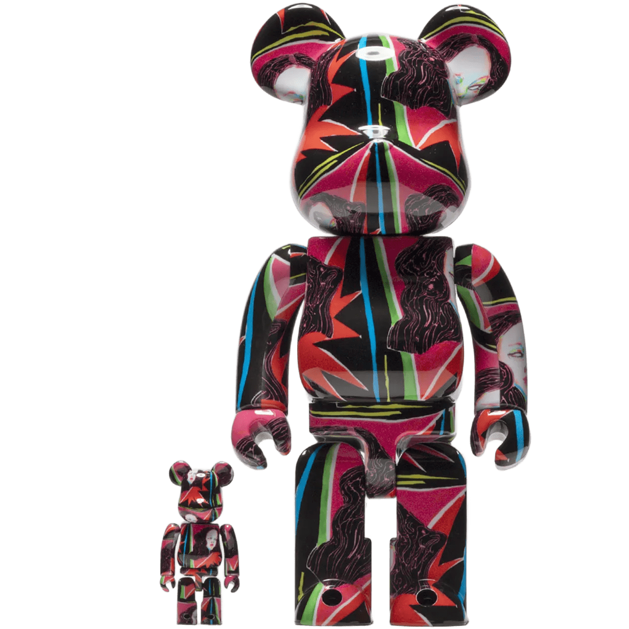 BEARBRICK 400% SAIKO OTAKE GODDESS 2-PACK Multi