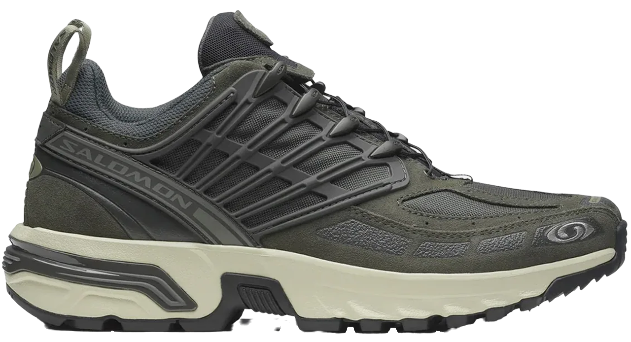 Salomon ACS Pro Leather Peat Deep Lichen Green